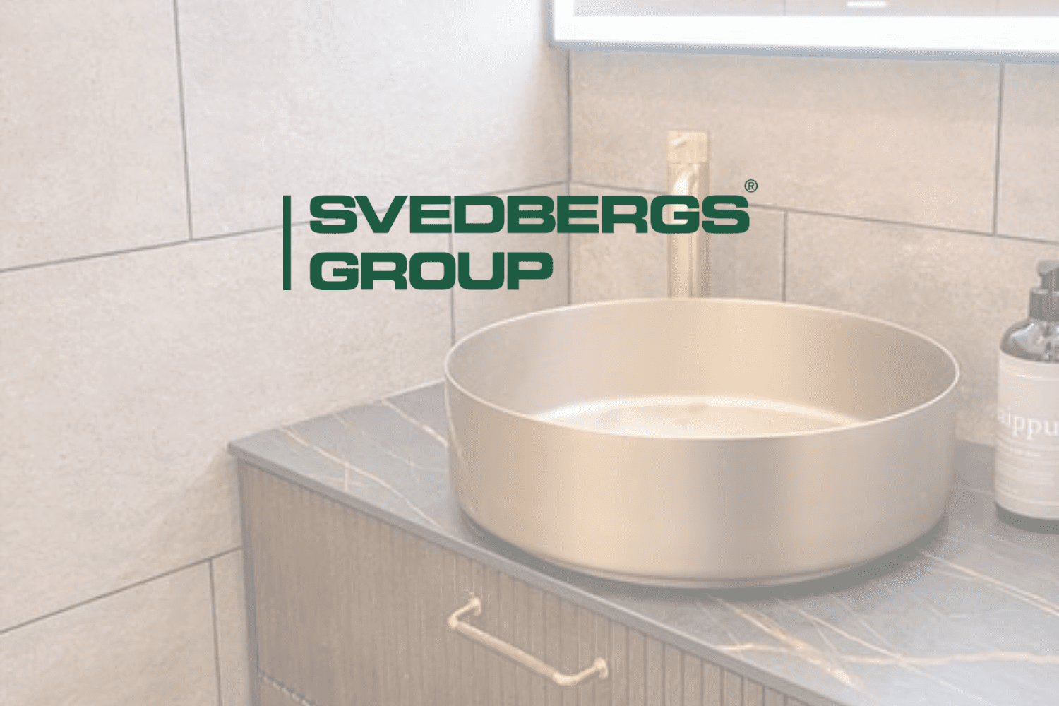 Svedbergs group header